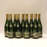 Champagne Cuvée St-Vincent Grand Cru, R&L Legras, 1990, nine bottles