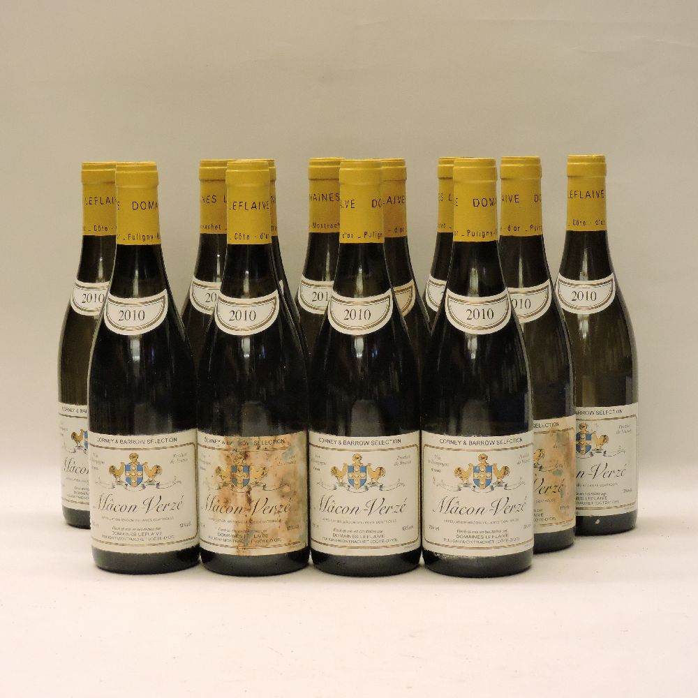 Mâcon-Verzé, Domaine Leflaive, 2010, thirteen bottles