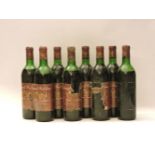 Château La Fleur Pipeau, Saint-Émilion Grand Cru, 1970, eight bottles (label damage, one label