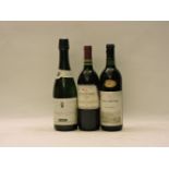 Assorted to include one bottle each: Blanquette de Limoux, Robert, N/V; Jacob’s Creek Dry Red, 1990;