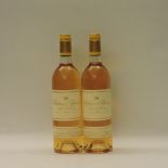 Château d’Yquem, Sauternes Supérieur 1st Growth, 1987, two bottles