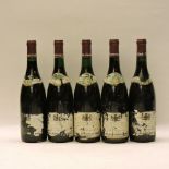 Hermitage La Chapelle, Paul Jaboulet Aîné, 1988, five bottles (very dirty and damaged labels)