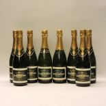 Canard-Duchêne, Brut, N/V, eight bottles