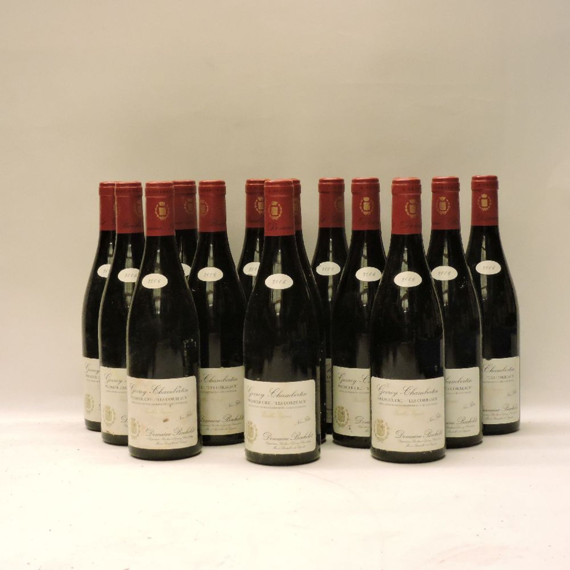 Gevrey-Chambertin 1ere Cru, Les Corbeaux, Vieilles Vignes, Bachelet, 2006, fourteen bottles