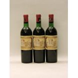 Château Ducru-Beaucaillou, Saint-Julien 2nd Growth, 1970, three bottles (good condition, high-top