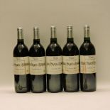 Cosme Palacio y Hermanos, Rioja, 1998, five bottles