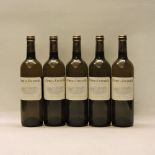 L’Esprit de Chevalier, Pessac-Léognan, 2005, five bottles