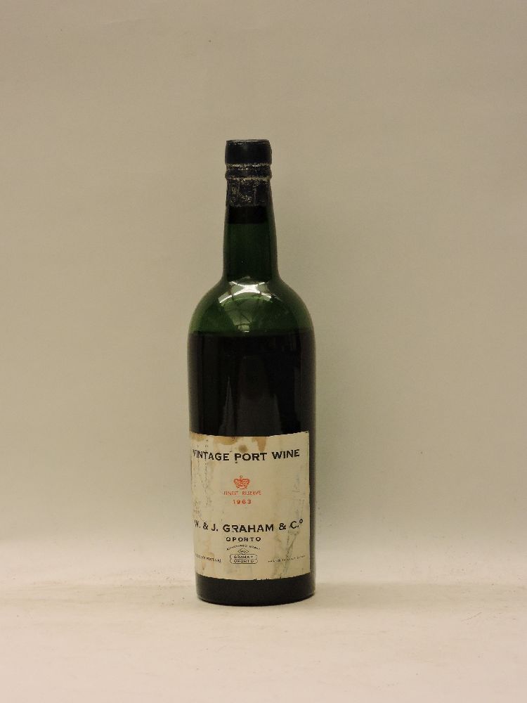 Graham's, 1963, one bottle