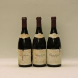 Chambertin Grand Cru, Domaine Tortochot, 1999, three bottles (slight label damage)