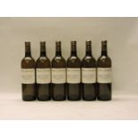 L’Esprit de Chevalier, Pessac-Léognan, 2005, six bottles (boxed)
