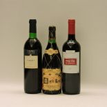Assorted Red Wines to include one bottle each: Aliança Particular, Palmela VQPRD, 1991; Corte