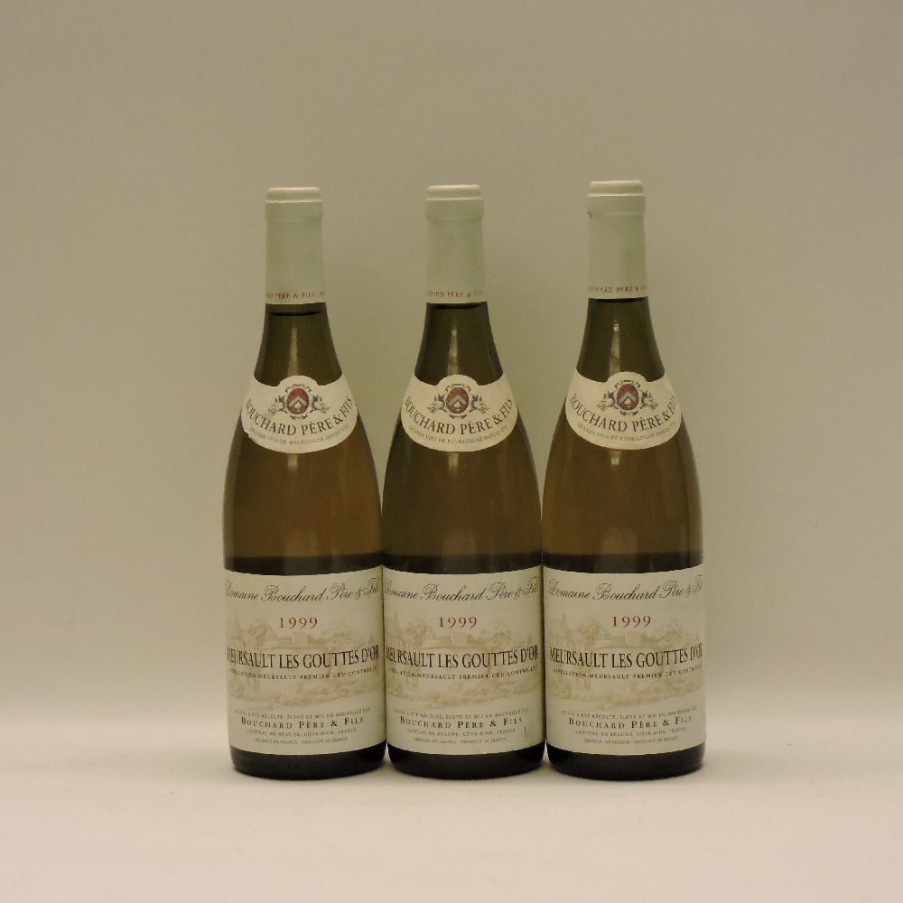 Assorted White Wines to include: Meursault 1ere Cru, Les Gouttes d’Or, Bouchard, 1999, three - Image 2 of 2
