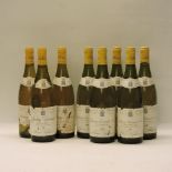 Assorted White Wines to include: Auxey-Duresses, La Macabrée, Leflaive, 1995, three bottles (very