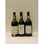 Assorted Port to include one bottle each: Smith Woodhouse, 1975; Warre’s, 1977; Smith Woodhouse,