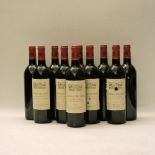 Château De Lisse, Saint-Émilion Grand Cru, 1995, ten bottles (five with missing labels)