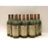 Château La Lagune, Haut-Médoc 3rd growth, 1970, twelve bottles (damaged labels)