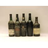 Assorted Port to include one bottle each: Cockburn’s, 1967; Offley Boa Vista, 1972; Quinta do