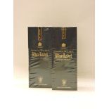 Johnnie Walker Blue Label, two bottles (boxed)