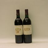 Château Margaux, Margaux 1st Growth, 1982, two bottles