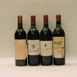 Assorted Red Bordeaux to include one bottle each: Château Longueville, Baron de Pichon