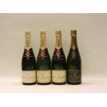 Assorted Moët & Chandon to include: Première Cuvée, three bottles; Dry Imperial, 1978, one bottle,