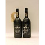 Assorted Dow’s to include one bottle each: 1972; 1980, one bottle, two bottles in total