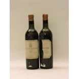 Château Pichon-Longueville, Comtesse de Lalande, Pauillac 2nd growth, 1955, two bottles (one label