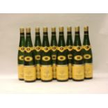 Riesling, ‘Hugel’, 2001, nine bottles (original box for twelve bottles)