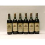 Cordier Bordeaux Rouge, 1964, six bottles