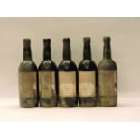 Taylor’s, 1966, five bottles