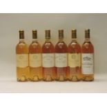 Assorted Sweet Wines to include: Château Suduiraud, Sauternes 1ere Cru Classé, 2001, two bottles;