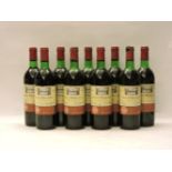 Assorted Saint-Émilion to include: Château Monbousquet, Grand Cru, 1972, nine bottles; Lussac-