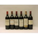 Assorted Wines to include: Château Martin, Graves, 2000, one bottle; Caronne Saint-Gemme, Haut-