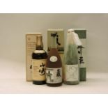 Assorted Japanese Whisky to include one bottle each: Suntory Japanese Malt, 12 Year Old, (boxed);