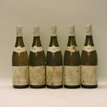 Chablis 1ere Cru, Fourchaume, Tremblay, 2004, five bottles (faded labels)