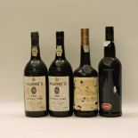 Assorted Port to include: Warre’s, 1985, two bottles; Graham’s, LBV, 1990, one bottle (no labels,