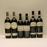Assorted Red Wines to include two bottles each: La Corda della Briccolina, Batasiolo, 1993;