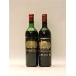 Assorted Château Palmer, Margaux 3rd growth to include one bottle each: 1972; 1977, two bottles in
