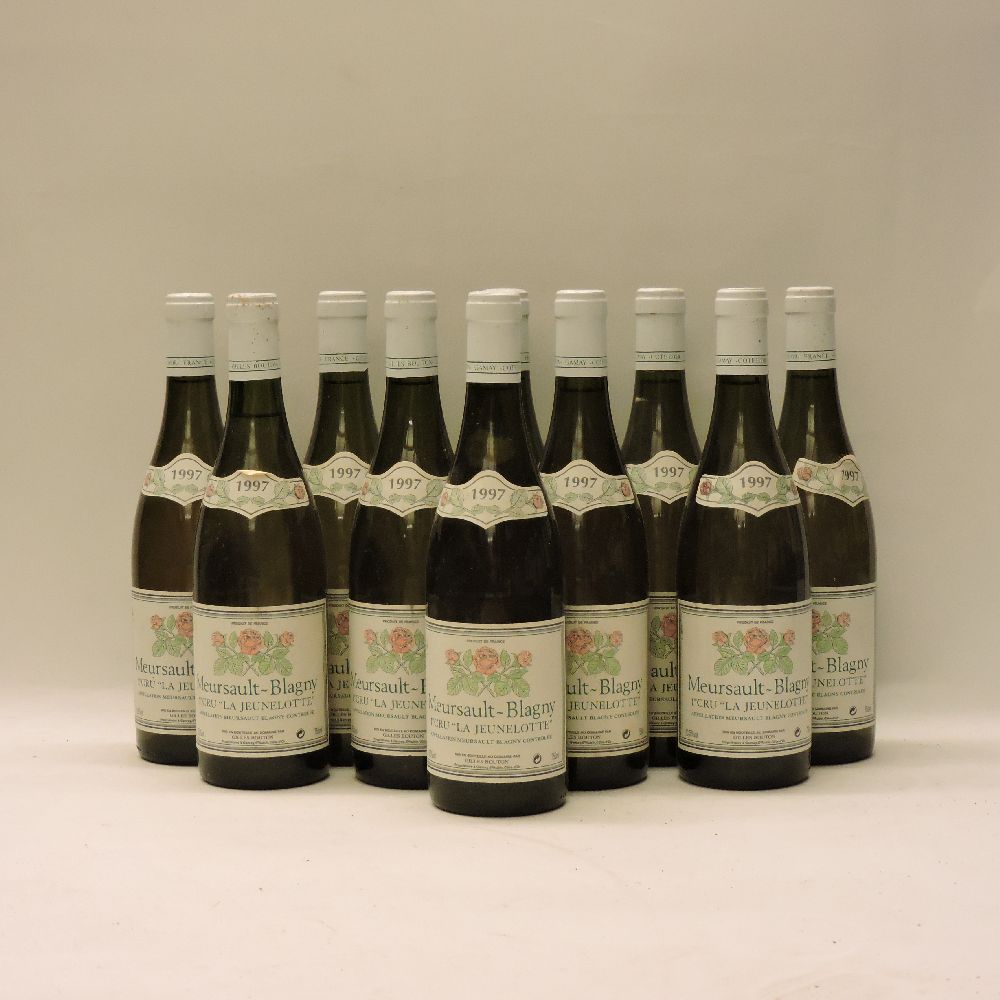 Meursault-Blagny 1ere Cru, La Jeunelotte, Bouton, 1997, ten bottles (excellent condition)