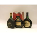 Assorted Armagnac to include one bottle each: Marquis de Caussade Armagnac, VSOP, (boxed); Michel