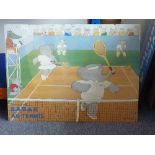 A French colour Poster, "Babar Au Tennis",