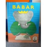A French "Babar" Poster,