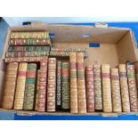 A good selection of 19th century fine leather bindings to include 'The Great Civil War',