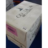 A case of twelve 2014 Tempranillo Rosado Condesa de Leganza,