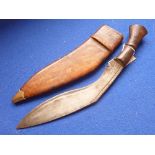 An early 20th century Gurkha's kukri,