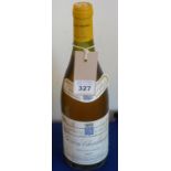 A bottle of 1987 Corton-Charlemange - Olivier Leflaive Frères