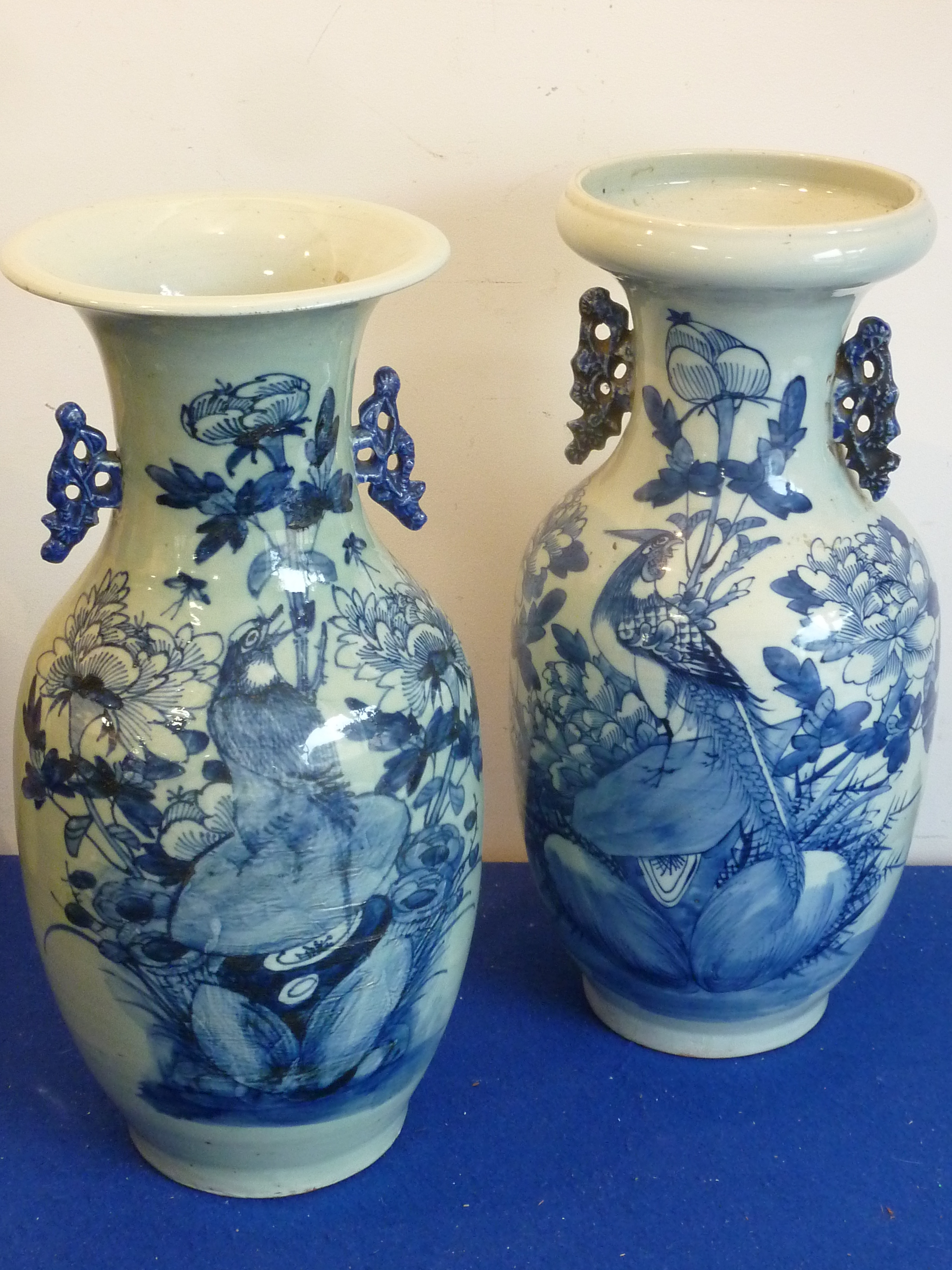 A matched pair of 19th Century Chinese porcelain Vases,