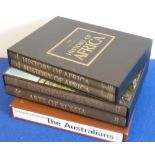 Sleeved hardback volumes to include 'The Horizon History of Africa',