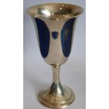 A footed goblet marked Alvin Sterling, approx.