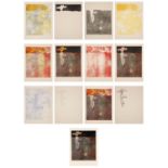 JEAN DUBUFFET (1901-1985) LE NOCTAMBULE, 1961 13 lithographic coloured copies on "Arches"; edition